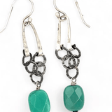 Chrysoprase Mini Chandelier Earrings E82638 - Art by any Means Jewelryproduct_