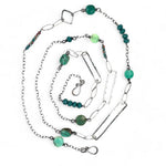 Chrysoprase Night Chain Necklace 82635N - Art by any Means Jewelryproduct_
