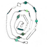 Chrysoprase Night Chain Necklace 82635N - Art by any Means Jewelryproduct_