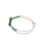 Chrysoprase Nugget Cuff Bracelet B417 - Art by any Means Jewelryproduct_