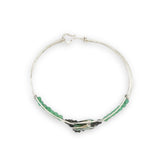 Chrysoprase Nugget Cuff Bracelet B417 - Art by any Means Jewelryproduct_