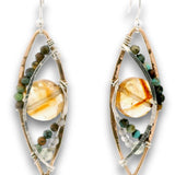 Citrine Centripetal Force Earrings E85014 - Art by any Means Jewelryproduct_