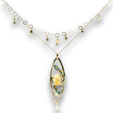 Citrine Centripetal Force Necklace 85013N - Art by any Means Jewelryproduct_