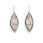 Citrine Flower Microcosm Earrings E85070 - Art by any Means Jewelryproduct_