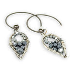 Coal Dagger Pyrite Hoop Earrings E84682 - Art by any Means Jewelryproduct_