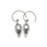 Coal Dagger Pyrite Hoop Earrings E84682 - Art by any Means Jewelryproduct_