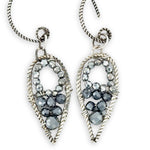 Coal Dagger Pyrite Hoop Earrings E84682 - Art by any Means Jewelryproduct_