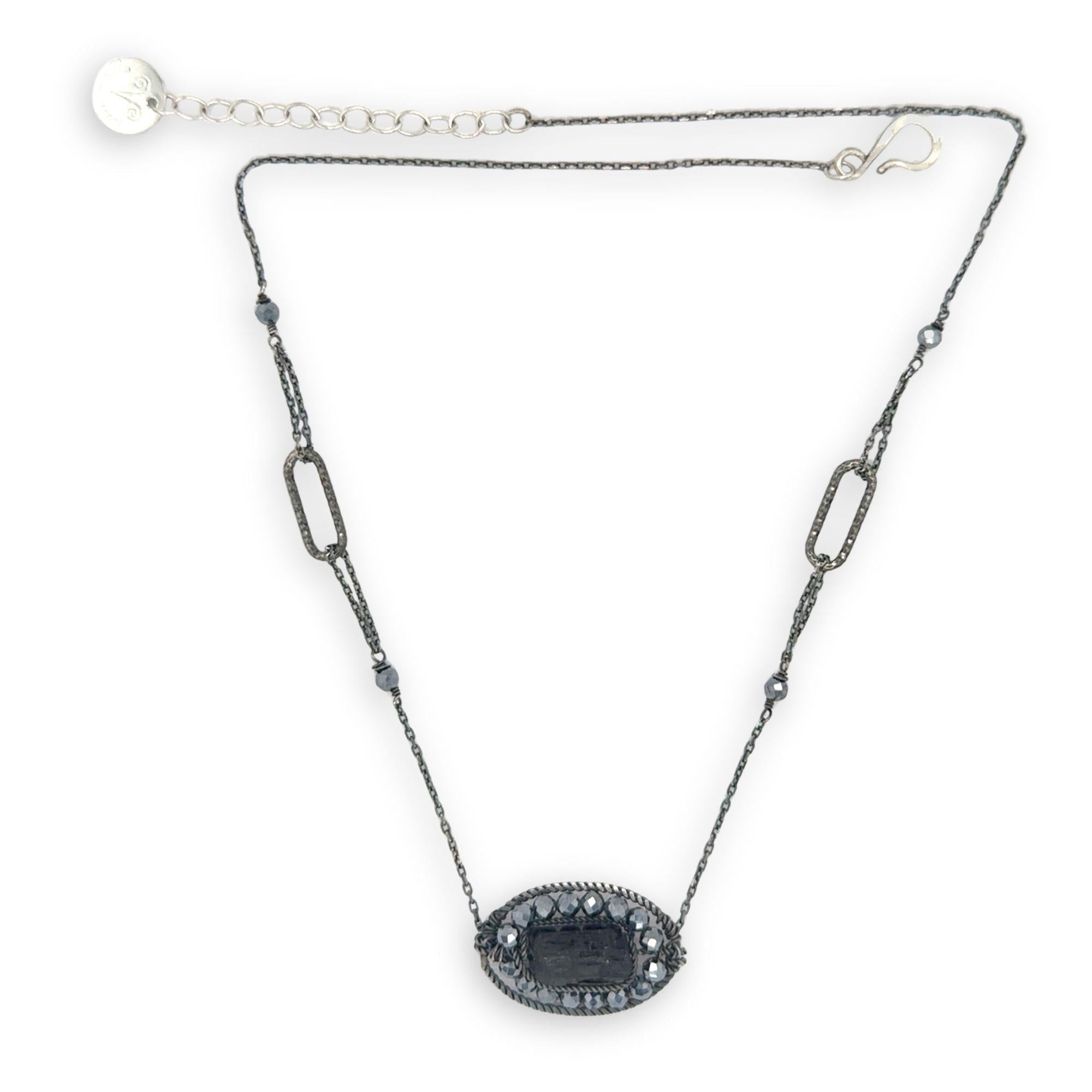 Coal Tourmaline Necklace 84685N - Art by any Means Jewelryproduct_