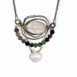 Compassion Rose Quartz Necklace 84000N - Art by any Means Jewelryproduct_