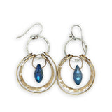 Concentric Circle Crystal Earrings - Art by any Means Jewelryproduct_