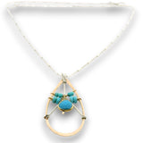 Connectivity Turquoise Necklace 85021N - Art by any Means Jewelryproduct_