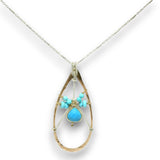 Connectivity Turquoise Necklace 85021N - Art by any Means Jewelryproduct_