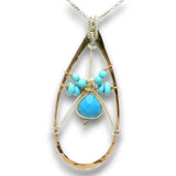 Connectivity Turquoise Necklace 85021N - Art by any Means Jewelryproduct_