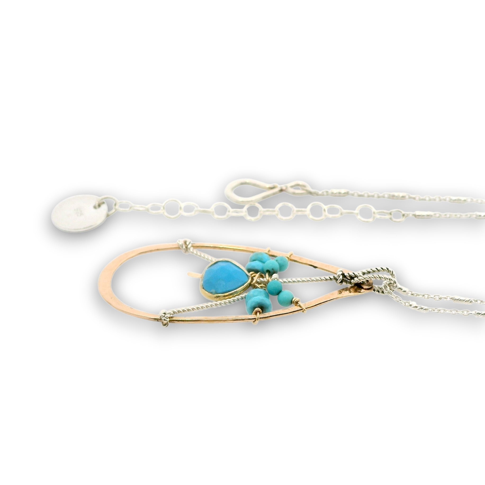 Connectivity Turquoise Necklace 85021N - Art by any Means Jewelryproduct_