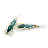 Contemplation Chrysocolla Earrings E85019 - Art by any Means Jewelryproduct_
