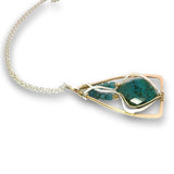 Contemplation Chrysocolla Necklace 85019N - Art by any Means Jewelryproduct_