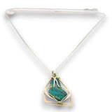 Contemplation Chrysocolla Necklace 85019N - Art by any Means Jewelryproduct_