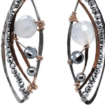 Cool Night Pyrite Earrings E82693 - Art by any Means Jewelryproduct_