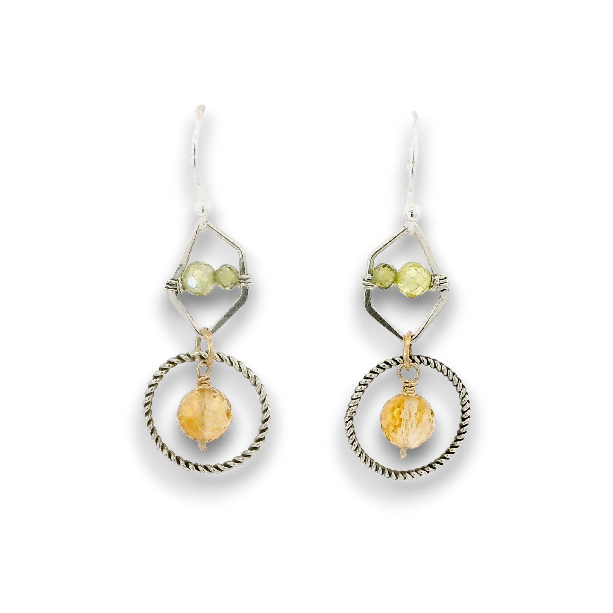 Cosmic Citrine Earrings E85060 - Art by any Means Jewelryproduct_