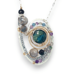 Cosmos Labradorite Moonstone Necklace - Art by any Means Jewelryproduct_