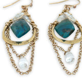 Courage Chrysocolla Earrings E84076 - Art by any Means Jewelryproduct_