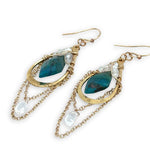 Courage Chrysocolla Earrings E84076 - Art by any Means Jewelryproduct_