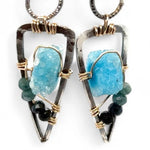 Crescent Point Quartz Earrings E83198 - Art by any Means Jewelryproduct_