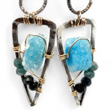 Crescent Point Quartz Earrings E83198 - Art by any Means Jewelryproduct_