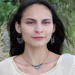 Crescent Quartz Necklace 83195N - Art by any Means Jewelryproduct_