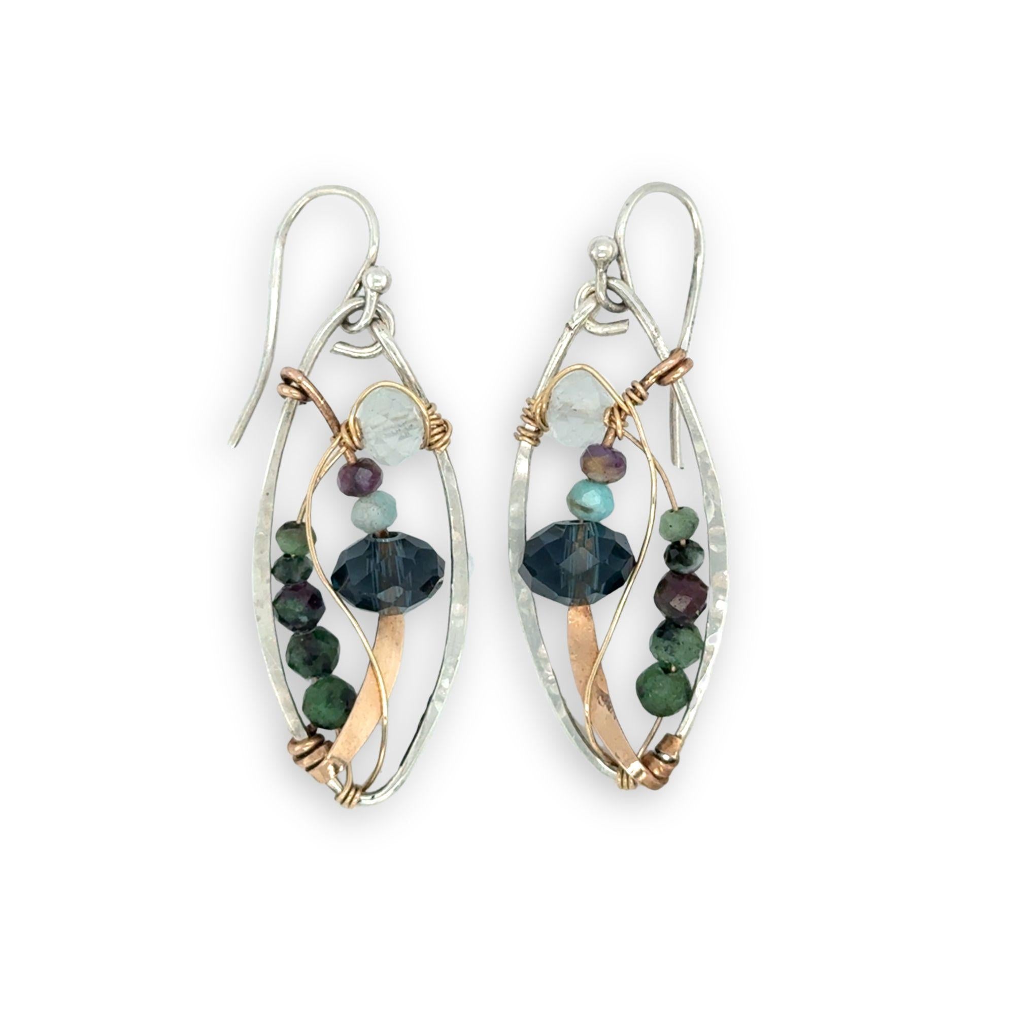 Crystal Garden Earrings - Art by any Means Jewelryproduct_