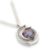Crystal Orbit Necklace 85066N - Art by any Means Jewelryproduct_