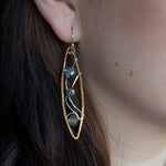 Crystal Trio Earrings - Art by any Means Jewelryproduct_