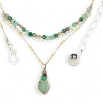 Cut Grass Jade Necklace 83080N - Art by any Means Jewelryproduct_