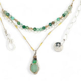 Cut Grass Jade Necklace 83080N - Art by any Means Jewelryproduct_