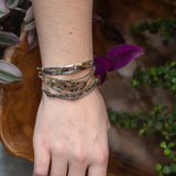 Tourmaline Leaf Bracelet B371