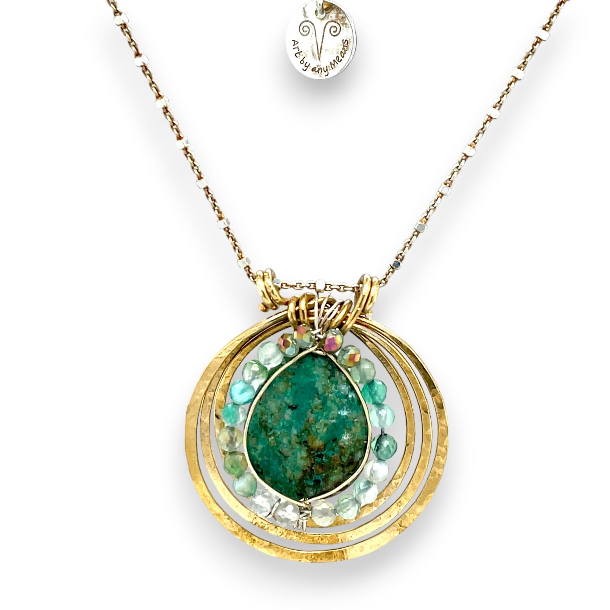 Dangerous Curve Turquoise Necklace - Art by any Means Jewelryproduct_