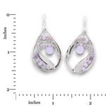 Diatom Jade Hammered Drop Earrings - Art by any Means Jewelryproduct_