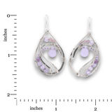 Diatom Jade Hammered Drop Earrings - Art by any Means Jewelryproduct_