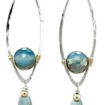 Disco Ball Agate Earrings - Art by any Means Jewelryproduct_