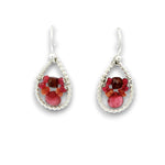 Divinity Garnet Drop Earrings E85028 - Art by any Means Jewelryproduct_