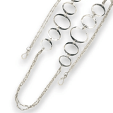 Double Barrel Chain Necklace 82570N - Art by any Means Jewelryproduct_