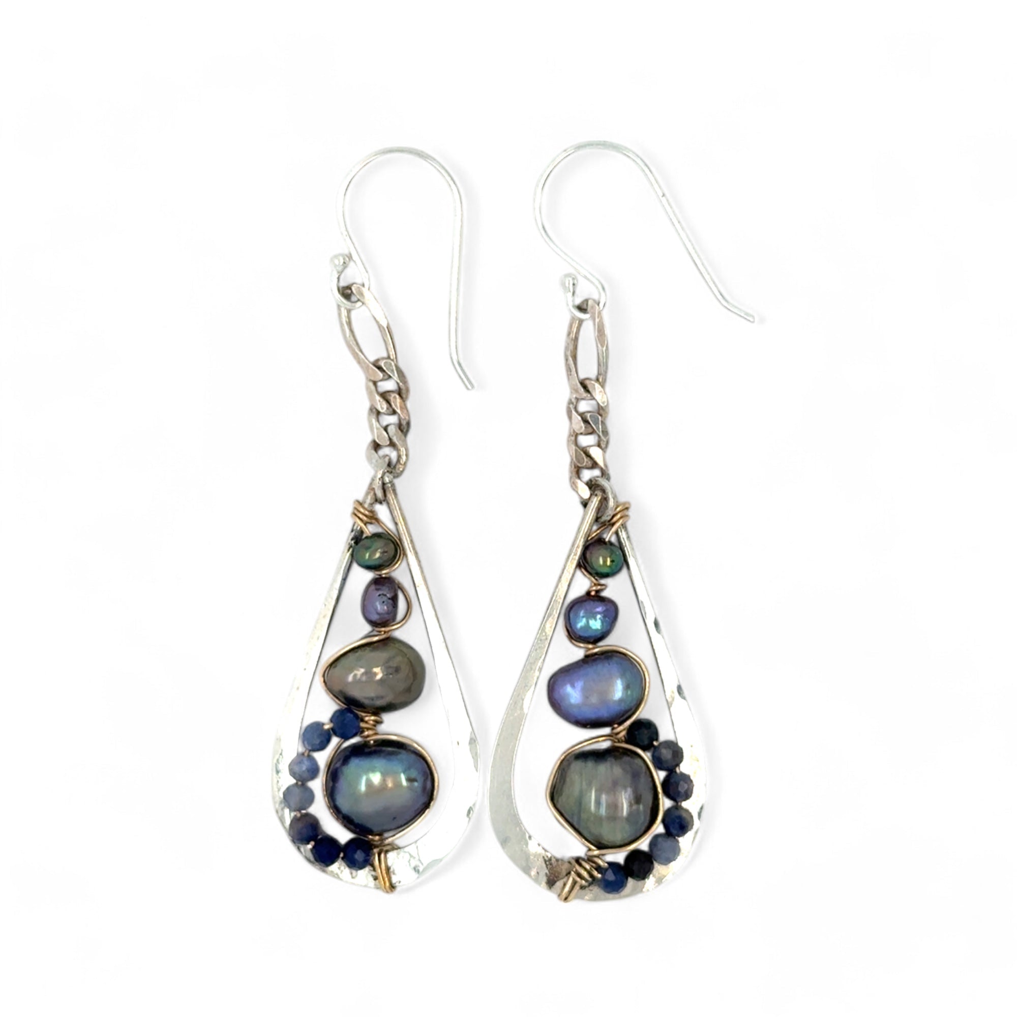 Dripping Pearl Earrings E83604 - Art by any Means Jewelryproduct_