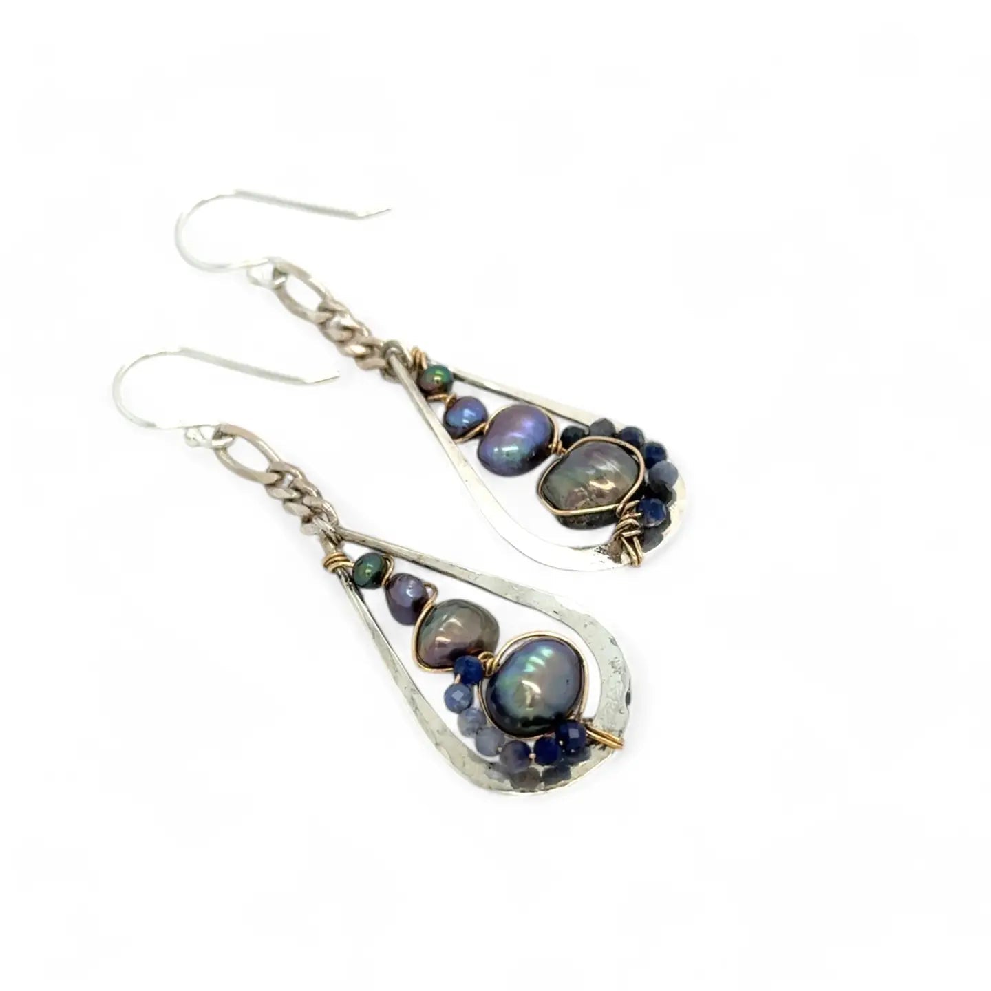 Dripping Pearl Earrings E83604 - Art by any Means Jewelryproduct_