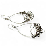 Sterling Silver Knot Earrings E59510