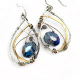 Ocean Crystal Earrings