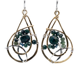 Broad Strokes Emerald Earrings E82662