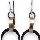 Quartz Hoops and Links Earrings E82691