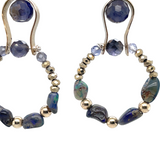 Opal Hoop Earrings E82700