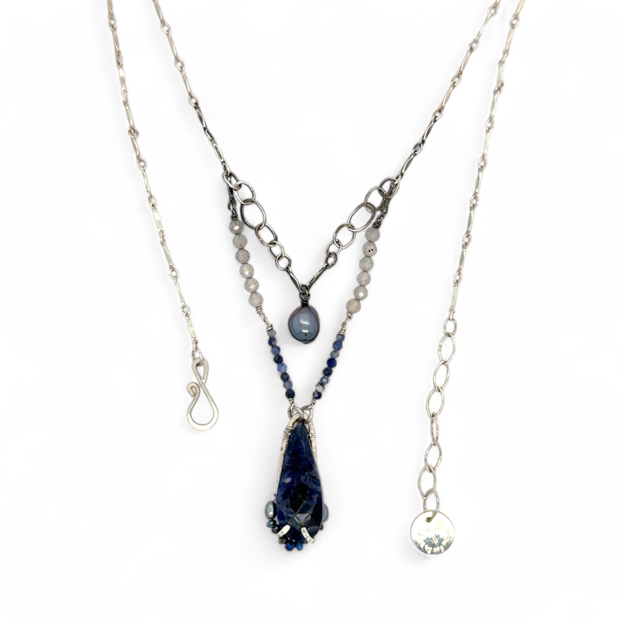 East Coast Blue Sodalite Necklace 83610N - Art by any Means Jewelryproduct_