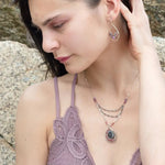 Echinacea Larvikite Necklace 83150N - Art by any Means Jewelryproduct_